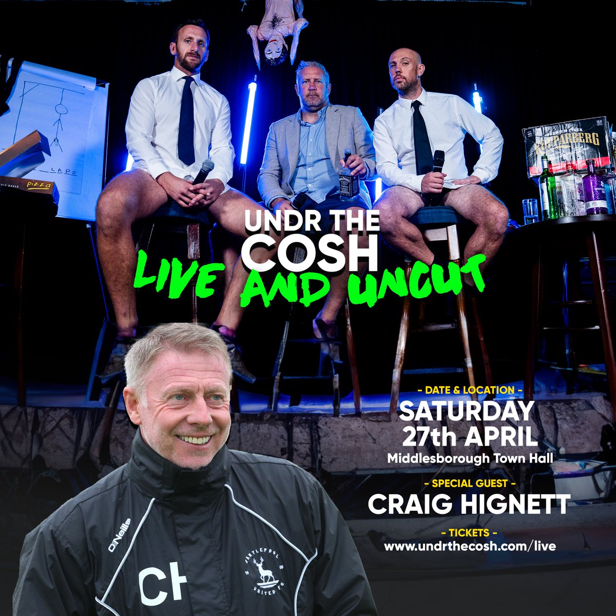 UndrTheCosh (@undrthecosh) on Twitter photo Getting the word that only a few tickets remain for Saturday nights show <a href="/mbro_townhall/">Middlesbrough Town Hall</a> .
See you at the back stick 🍻
🎟 undrthecosh.com/live Getting the word that only a few tickets remain for Saturday nights show <a href="/mbro_townhall/">Middlesbrough Town Hall</a> .
See you at the back stick 🍻
🎟 undrthecosh.com/live