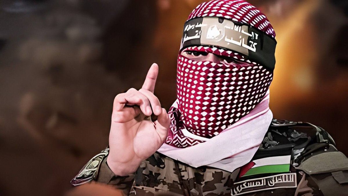 İslam ümmetinin şerefini omuzlarına yükleyen GAZZE kahramanı,komutanı #EbuUbeyde birazdan konuşacak.