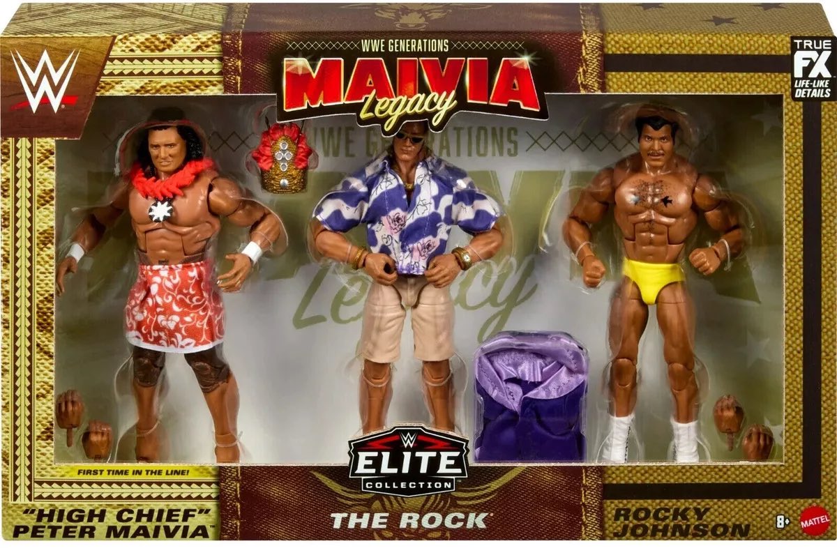 Maivia 3-pack is up on Walmart!

tinyurl.com/Maivia3pk

#figheel #actionfigures #toycommunity #toycollector #wrestlingfigures #wwe #aew #njpw #tna