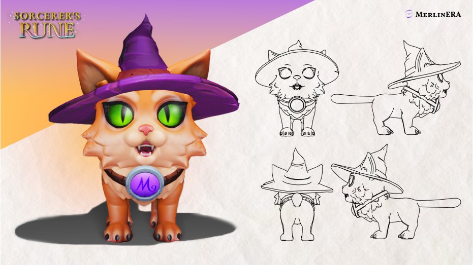 MerlinERA_Rune's tweet photo. 🐱 Meet the Agile Cat of #MerlinERA! 🌟 A nimble sorcerer, she's working hard to level up her magic game. Quick and cunning, she's perfect for complex spells that need a swift touch. Watch her climb the ranks and master her craft! 🪄✨ 

#MerlinStarter #Merlin $MLRU https://t.co/xpdh1fuyib
