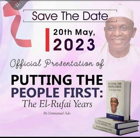 Are you ready to read Malam @elrufai book 📕 Putting the people first the El-rufai years? Drop your Email for your soft copy 📍