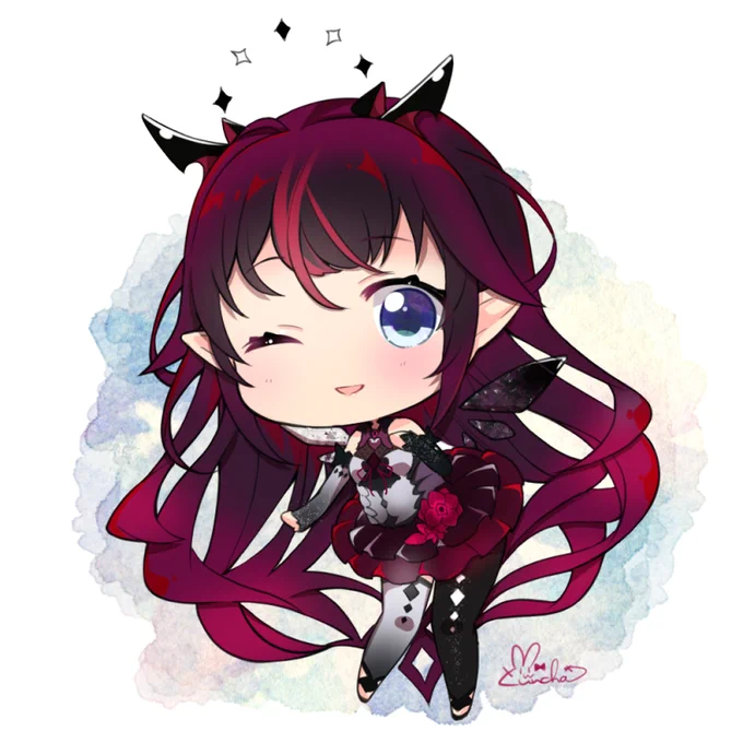 ホロライブENのちっちゃ『IRyS』ちゃん#IRySart #ちっちゃキャラR 