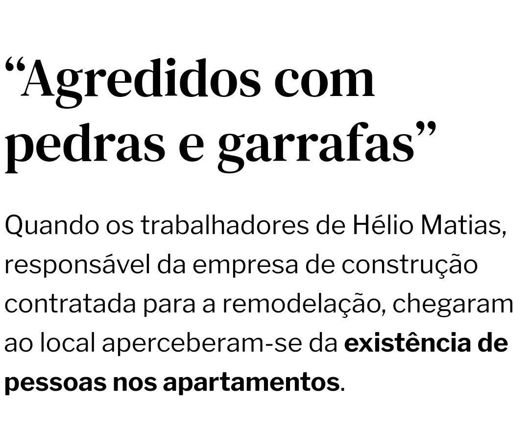 Arquimedes1143's tweet photo. Portanto, temos trabalhadores a serem agredidos ao se deslocarem para iniciar obras de remodelação para o novo dono

Temos a Luísa que já era ocupa (nacional?) a queixar-se de ocupas indianos 

Estão à espera que isto tome outra proporção? https://t.co/eLNe2gBjkF