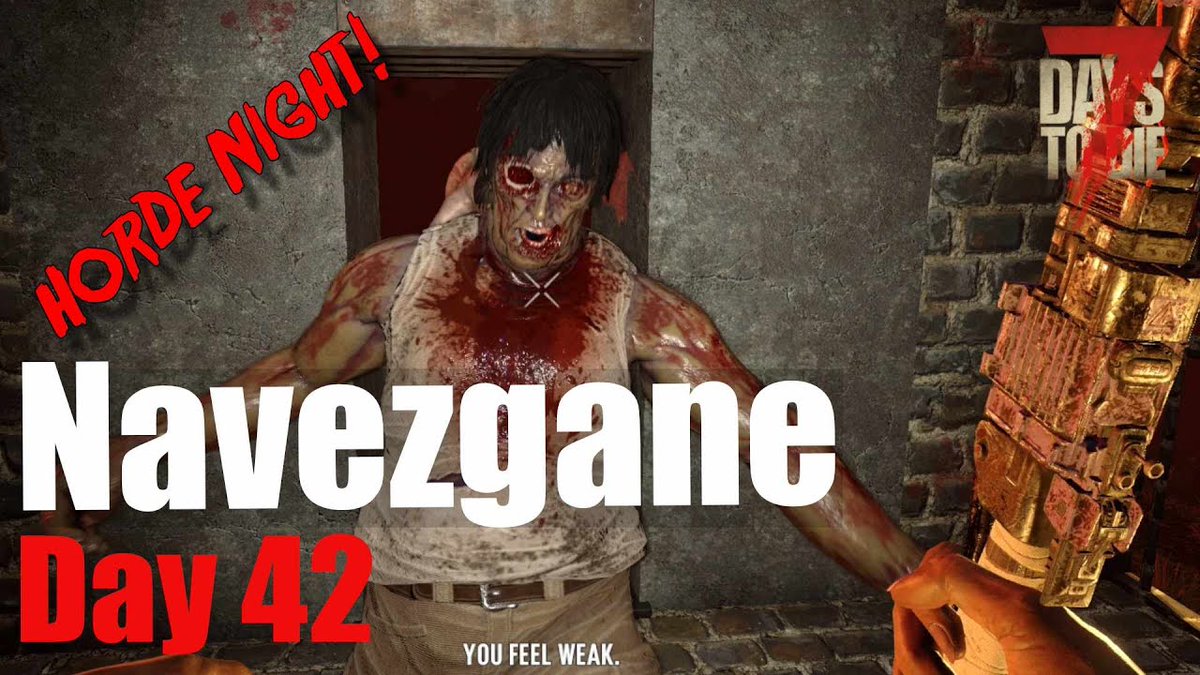 programwitch's tweet image. Horde Night 6 - Day 42 - Navezgane
Still infected and feeling like I don&apos;t have enough ammo, am I really ready for this blood moon horde?
youtu.be/0b_jgCHC6pU?si…

#7daystodie #letsplay #gaming