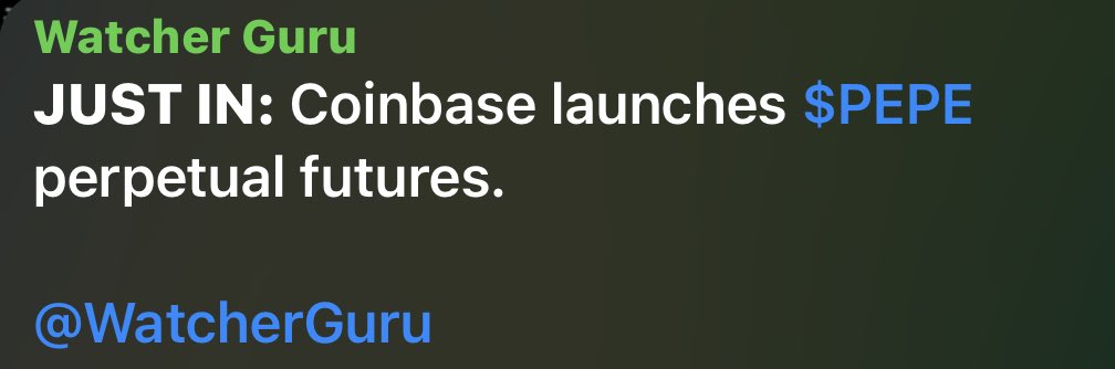Hmm… $PEPE!! 🐸

Had that tingly feeling the other day.. 🤯