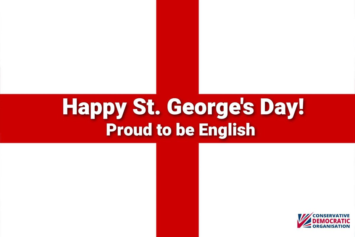 Happy St. George's Day! 🏴󠁧󠁢󠁥󠁮󠁧󠁿