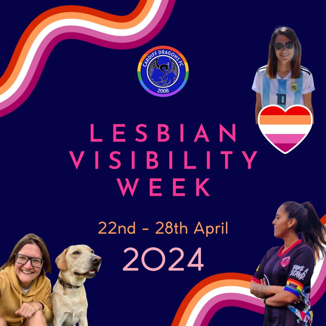 We forgot to post on Twitter yesterday because.. it’s Twitter.. but Happy Lesbian Visibility Week!! 🩷🧡🤍💖❤️