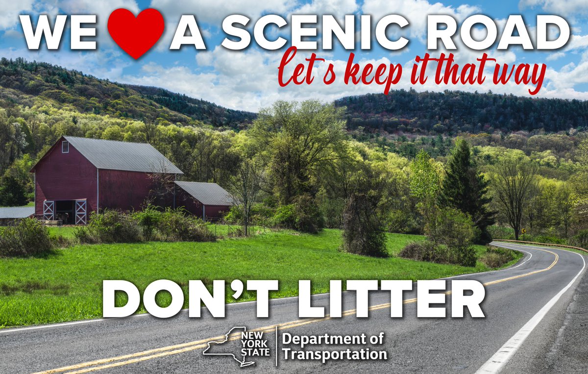 🌎🚯 It’s the day after #EarthDay, and let's keep the momentum going! NYSDOT works hard to keep NY roads safe, but we need YOUR help to keep them clean. Litter wastes time & taxpayer money. #DontLitter 🛣️🌳