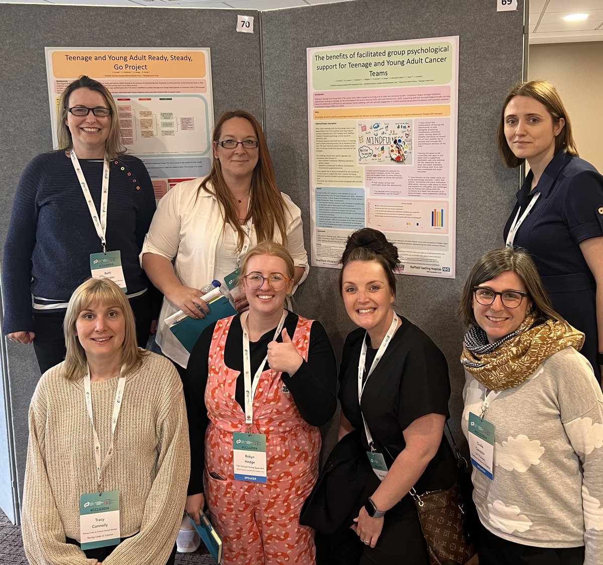 Rubypenn83's tweet photo. So proud of this team (a couple missing from the photo) and the highly commended Abstract @CCLG2024.
#CCLG2024 #TYACancerPro #SheffieldHosp #SheffChildrens https://t.co/Y8NjlvfbY7