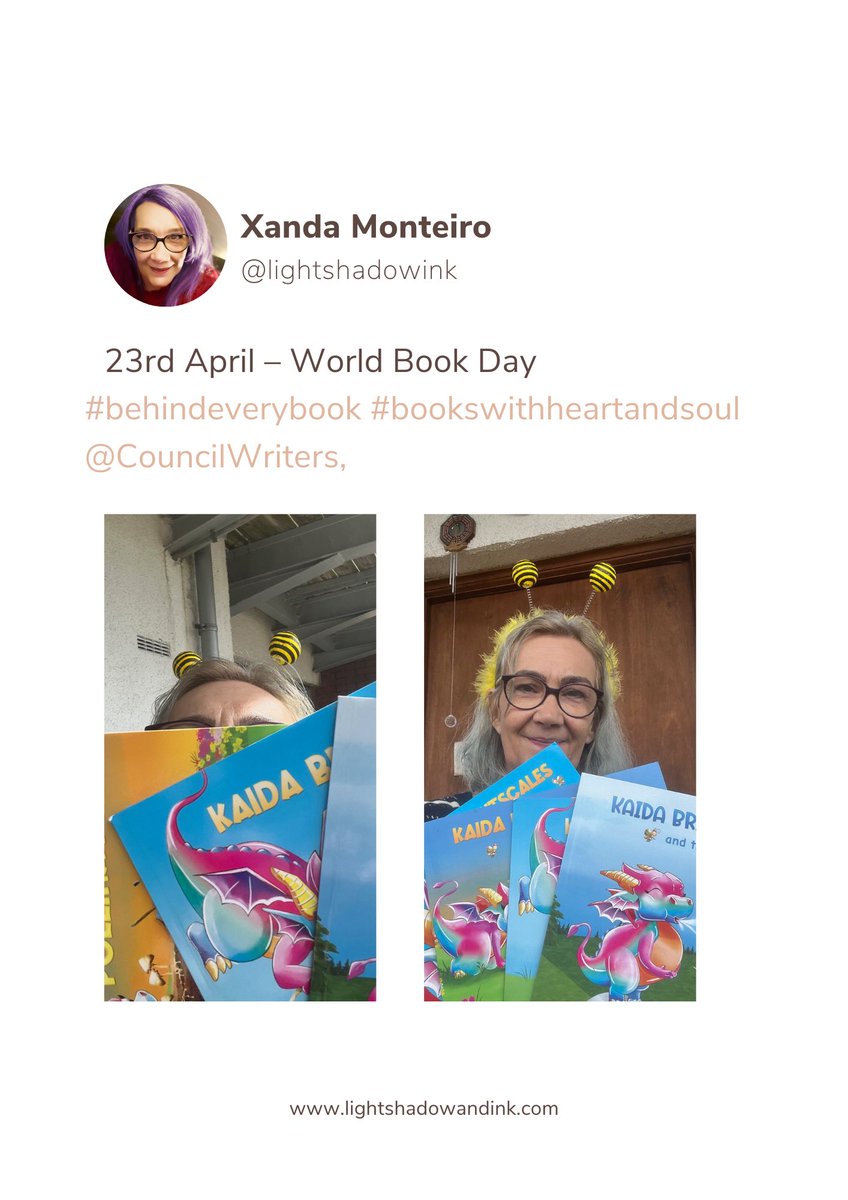 LightShadowInk's tweet photo. World Book Day !!!
#behindeverybook #bookswithheartandsoul @CouncilWriters, https://t.co/Futq2v0MqP