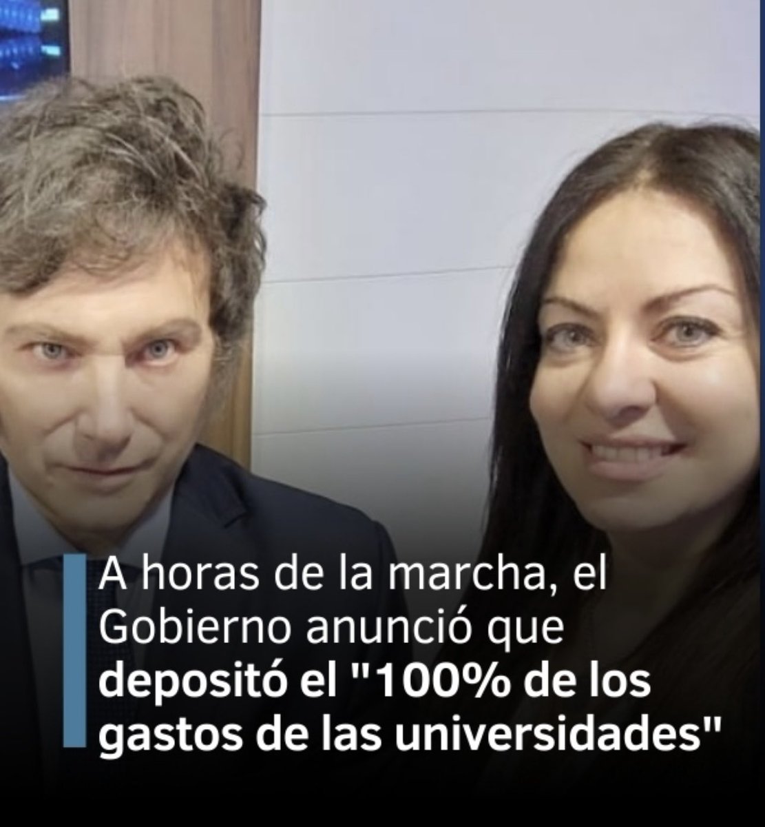 maRIOrioRDA's tweet photo. Estas dos imágenes deben verse juntas. Una es la magnitud del ajuste y la otra la magnitud de la falacia. https://t.co/fcjTKG7qUs