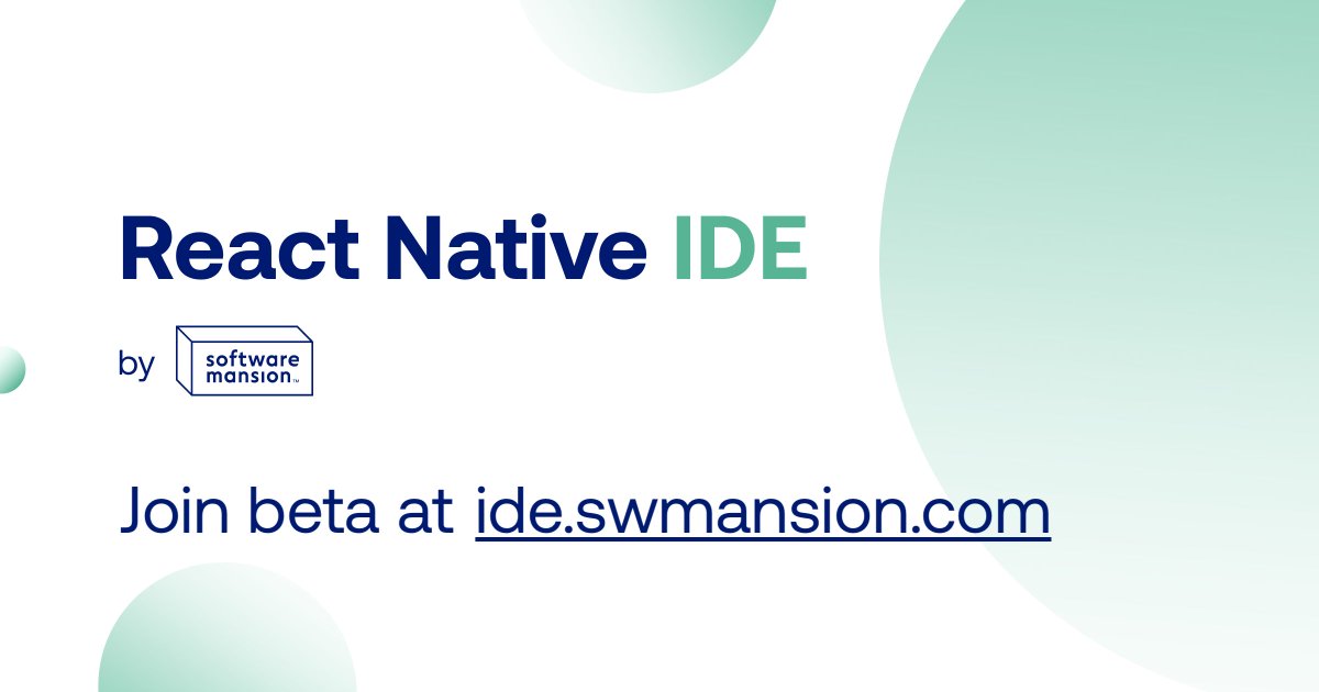 Software Mansion tweet media