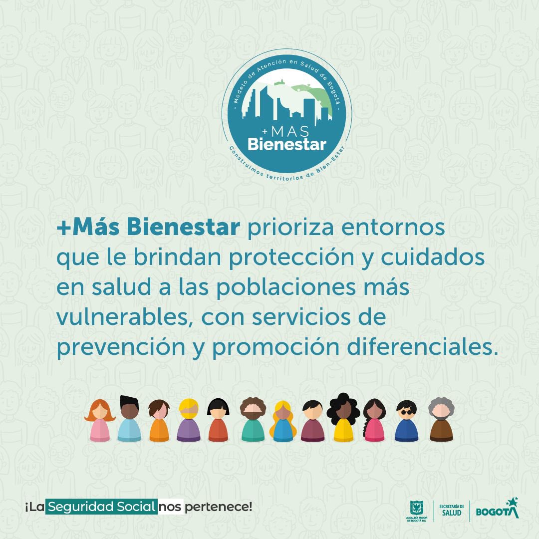 ¡La #SeguridadSocial es fundamental para construir un mejor sistema de Salud. A través de ella trabajamos por #MASBienestar, que garantice una mejor atención en salud para todos.