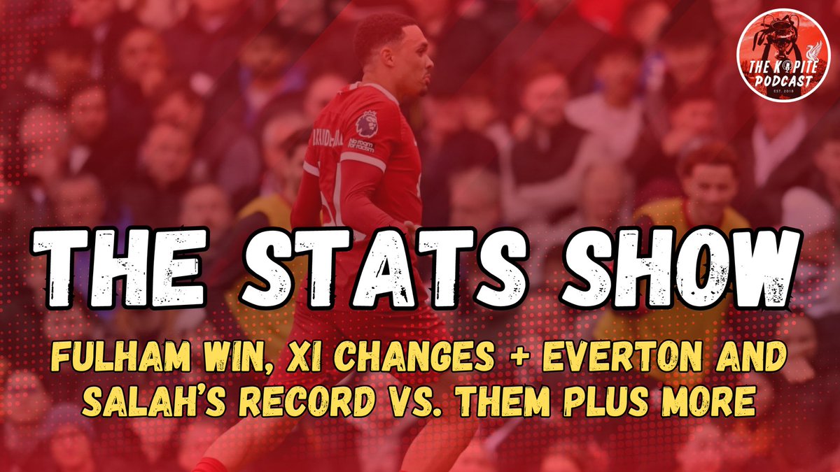 KopitePodcast_2's tweet photo. 🎙️| 𝐒𝐓𝐀𝐓𝐒 𝐒𝐇𝐎𝐖!

@Mick_Moran_ &amp; @michael_reid11 discuss our crucial win over Fulham &amp; XI changes before looking ahead to tomorrow vs. Everton! 🔴

🍎 Listen on Apple:
→ https://t.co/byCsR1UJ1M

🎙️ Spotify:
→ https://t.co/yyekX2SGps

🎧 Other:
→ https://t.co/DwHiHCXQpM https://t.co/OGNHZY1LsS