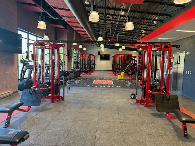 nhrhs1's tweet photo. Northern Highlands is thrilled to announce our Grand Opening of the Field House today at 3:00 PM!  The Field House includes a fitness center, which is open to all students and staff, and public restrooms. We hope all future generations of Highlanders enjoy the new facilities! https://t.co/zAaJL5ZapO