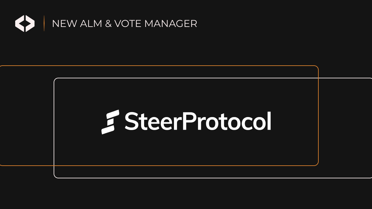 Expanding our ALM offering with @steerprotocol, a renowned liquidity manager on 20 chains! They'll also be acting as a vote manager, empowering strategic veLYNX vote delegation 🔥 This partnership reiterates our commitment to offering diverse liquidity strategies to our users🫡