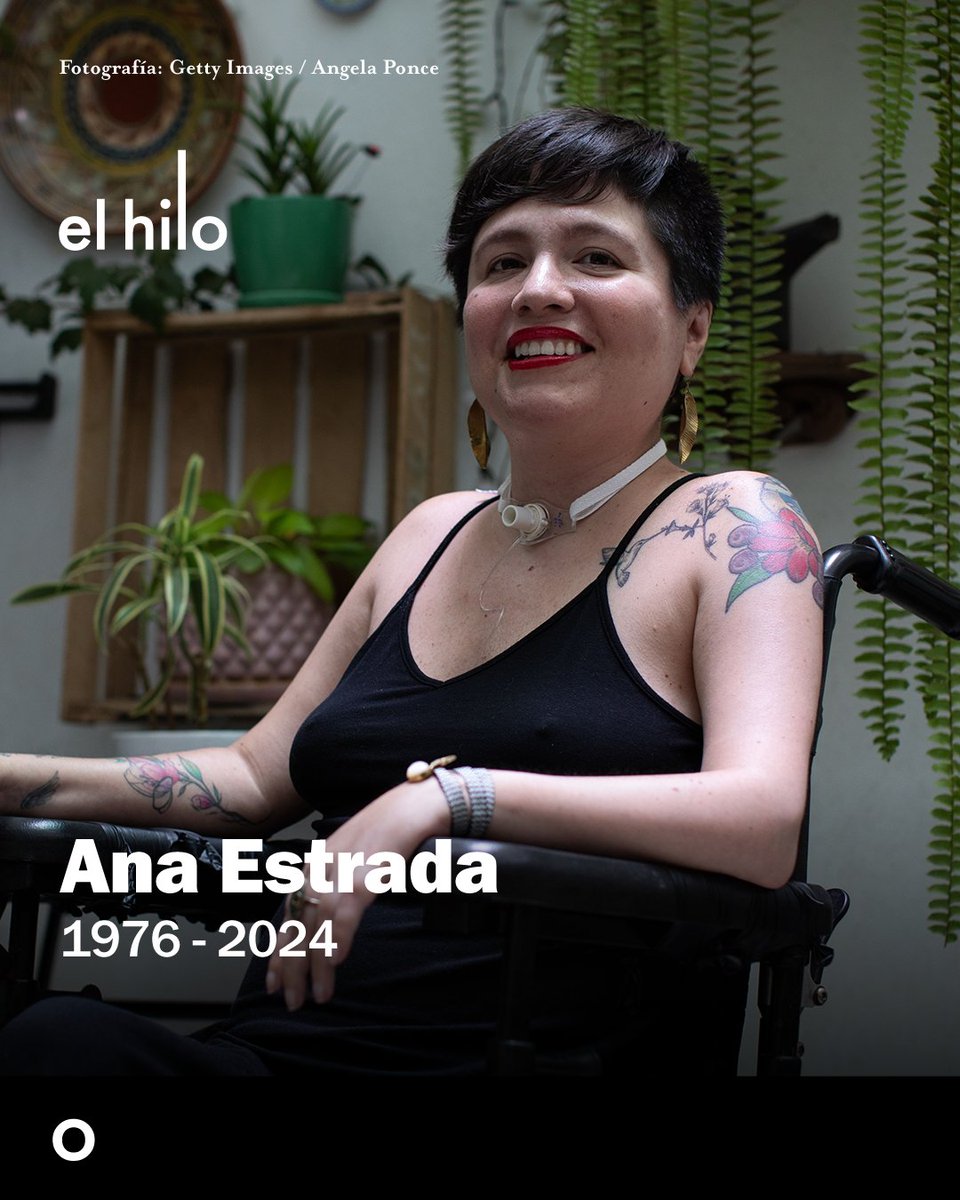 🧵Este domingo 21 de abril, Ana Estrada, activista por el derecho a la muerte digna accedió a la eutanasia en Perú. Nuestra productora senior, @danicruzat, conversó con ella en 2021 sobre su causa. 🎧Escúchala en este episodio. elhilo.audio/podcast/eutana…