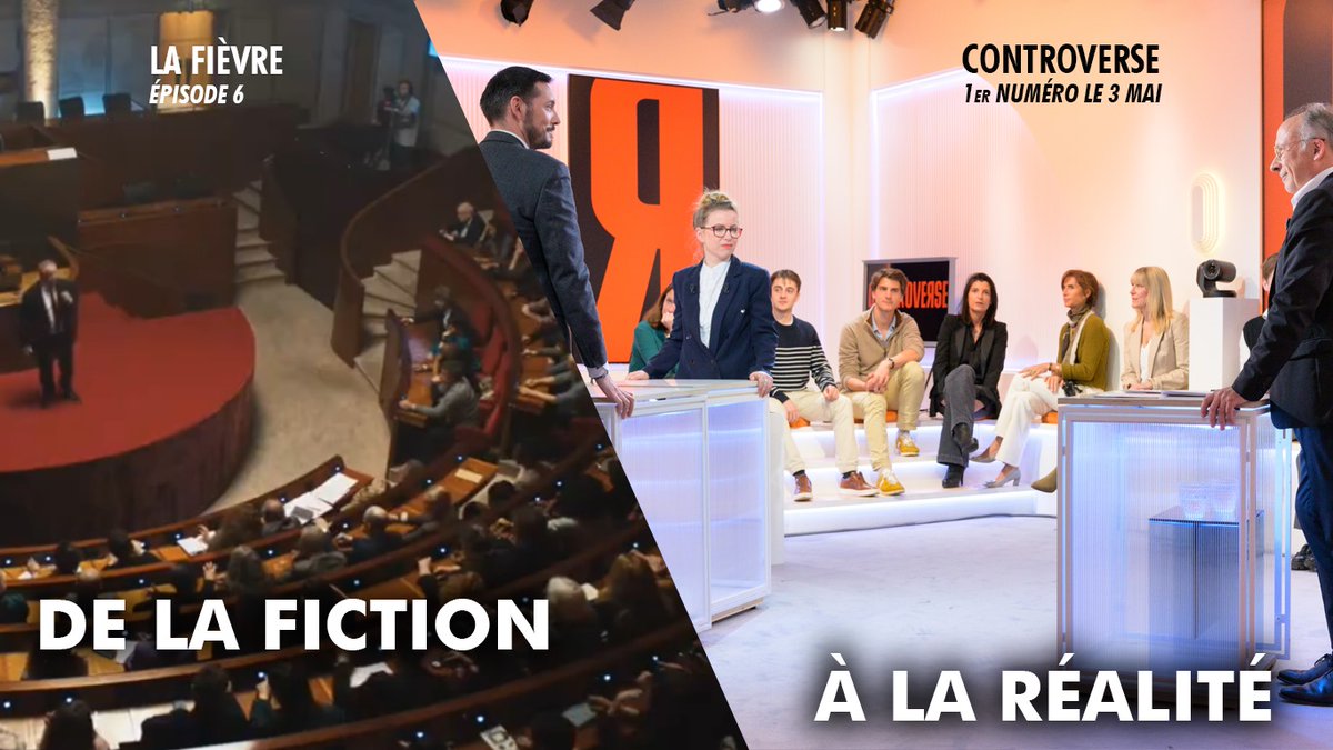 Clin d'œil à @LCP dans le dernier épisode de la série « La Fièvre » de Canal+. Une fierté qui salue le travail de toutes les équipes de la chaîne. Et qui n'est pas s'en rappeler notre prochaine émission « Controverse » présentée par @yvesthreard @Le_Figaro