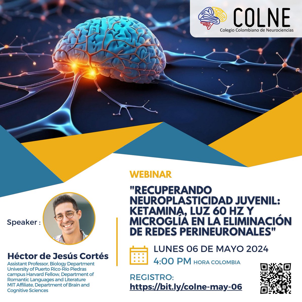 🧠Regístrate en bit.ly/colne-may-06 para participar en este webinar! Te esperamos! 🌀