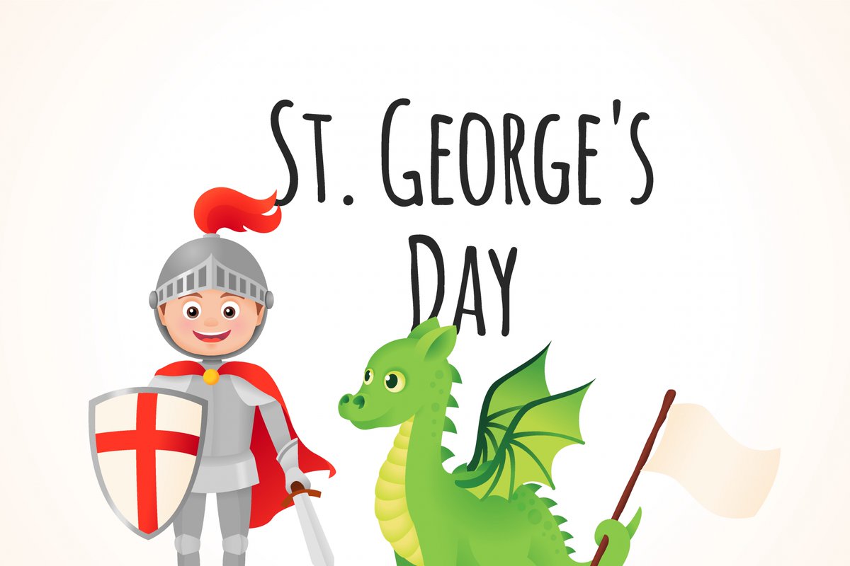 ChildrenID's tweet image. 🥰Today we Celebrate with all of our wonderful English 🏴󠁧󠁢󠁥󠁮󠁧󠁿Friends, supporters and family as we wish you all a very happy St Georges Day⚔️!!