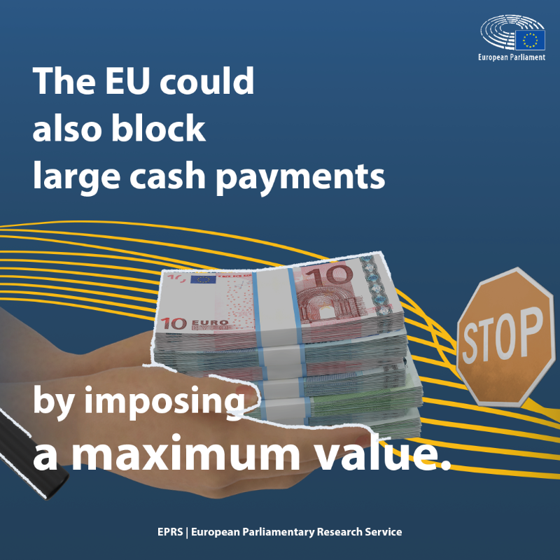 🇪🇺#AntiMoneyLaundering rules could soon include ❌sanctions evasion ❌football clubs ❌€10K cash payment limit 👉europa.eu/!BxhQCH #EPlenary @EP_Economics @itinagli @EP_Justice @JFLopezAguilar @LudekNie @paultang @EeroHeinaluoma @DamienCAREME @EPoptcheva @Emil_Radev