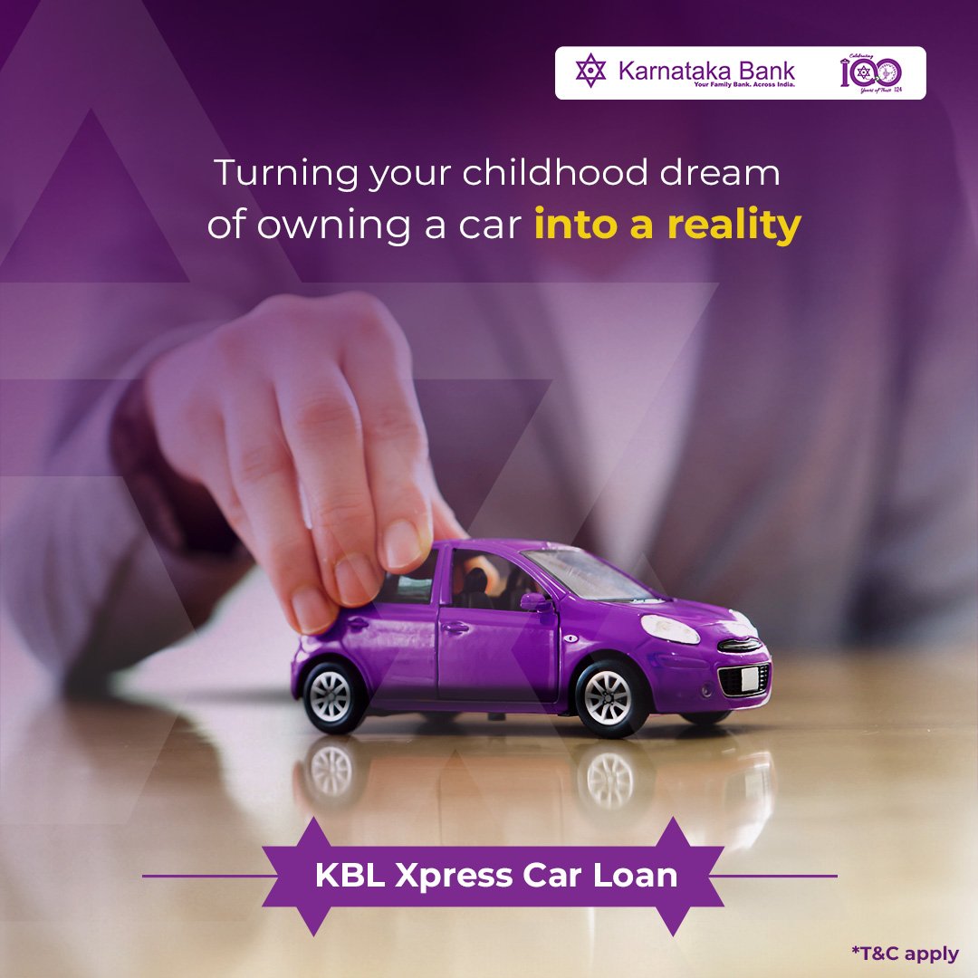 Drive Your Dreams! Apply for KBL Xpress Car Loan and Unlock Your Car: karnatakabank.com/apply-now #karnatakabank #carloan #easyloan #quickloan #quicksanctions #simpleprocess #banking #easybanking