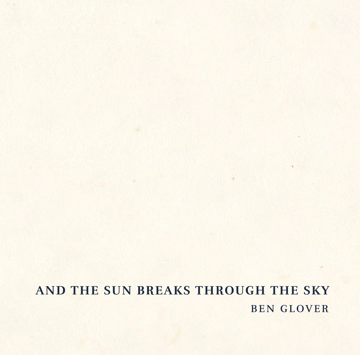 Huge thanks to @AltRootsBrum on @BrumRadio for making 'And The Sun Breaks Through The Sky' by @benglovermusic their featured album this week. Listen again: mixcloud.com/BrumRadio/alte…