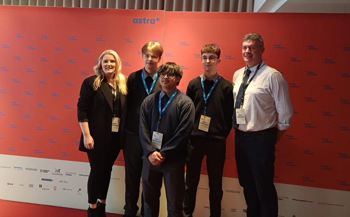 ColaisteCoding's tweet image. Woooohooooooooo the boys won!!!!! What an amazing week @UngeForskere in Copenhagen & walking away with 1st in international Young Scientist is the cherry on top!!!!! 🎊🎊🎉🎉#ProudTeacher @CbsMullingar @WHExaminer @westmeathtopic @BTYSTE @rte #STEMTeam #STEM