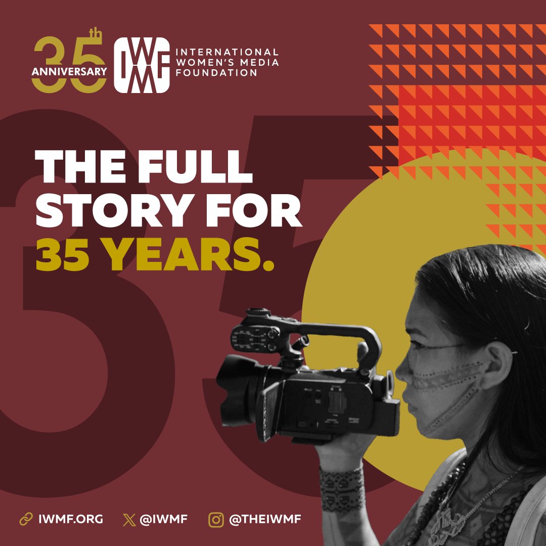 Celebrating 35 years of #IWMF! From historic moments to today's challenges, we've championed #pressfreedom and supported journalists who need it most. Join our global movement TODAY & you'll help support the full story for years to come bit.ly/IWMFDonate #IWMF35