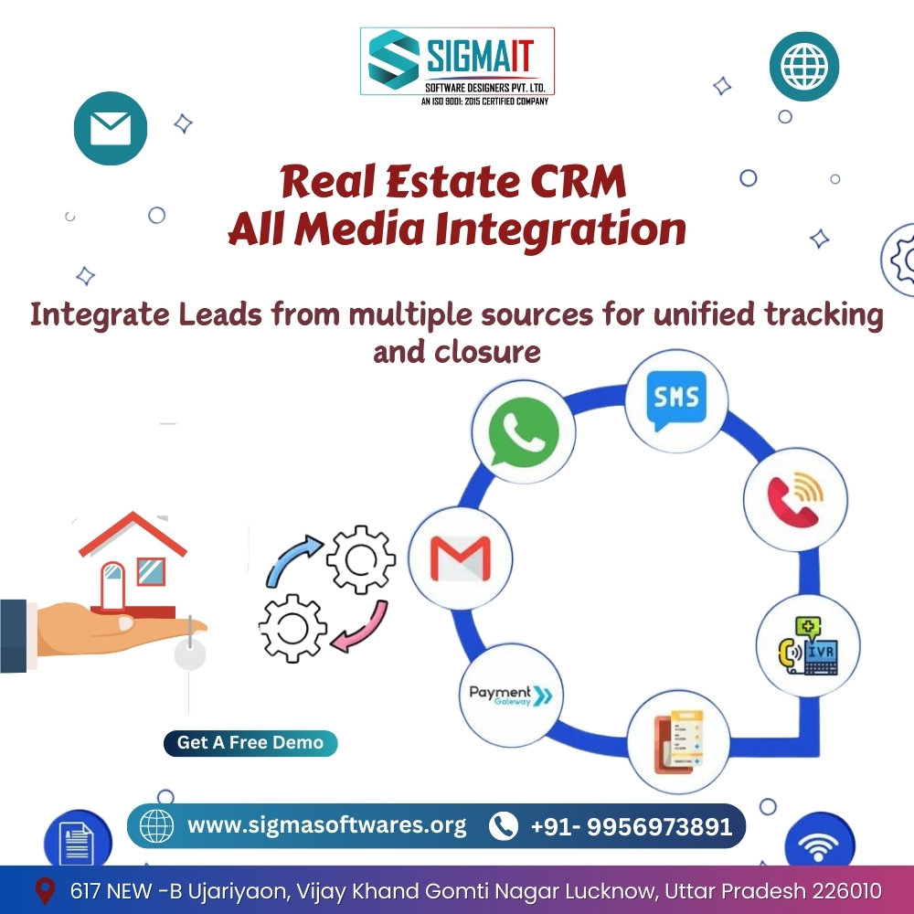 Looking for top-notch real estate CRM software?  Look no further than Sigma IT Software.

Don't miss out - Call now:-  +91-9956973891

#SigmaITSoftware #realestate #realestatesoftware #itcompany