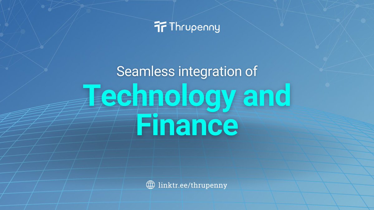 Explore the seamless integration of technology and finance that sets Thrupenny apart in the DeFi space! thrupenny.gitbook.io/whitepaper/abo… #crypto #Thrupenny