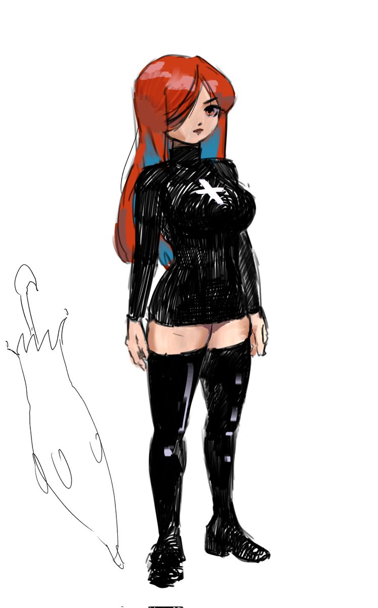 Just parasoul in ibis paint