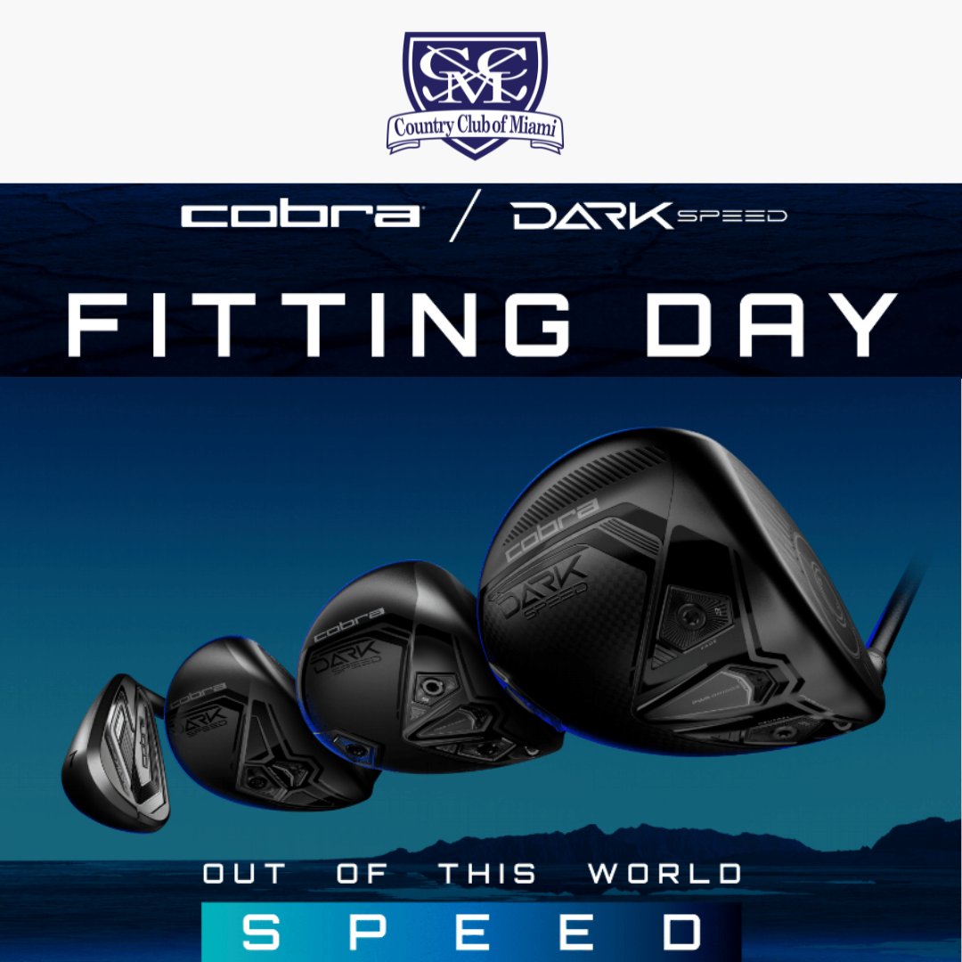 Test your SWING! Come try out tons of new @cobragolf gear this Sunday, April 28th 11am - 3pm at the wonderful Country Club of Miami (Driving Range). You can also book a tee time online at golfmiamidade.com #golf #golfclubs #Miami #golfgear #Cobragolf #swing #fairway