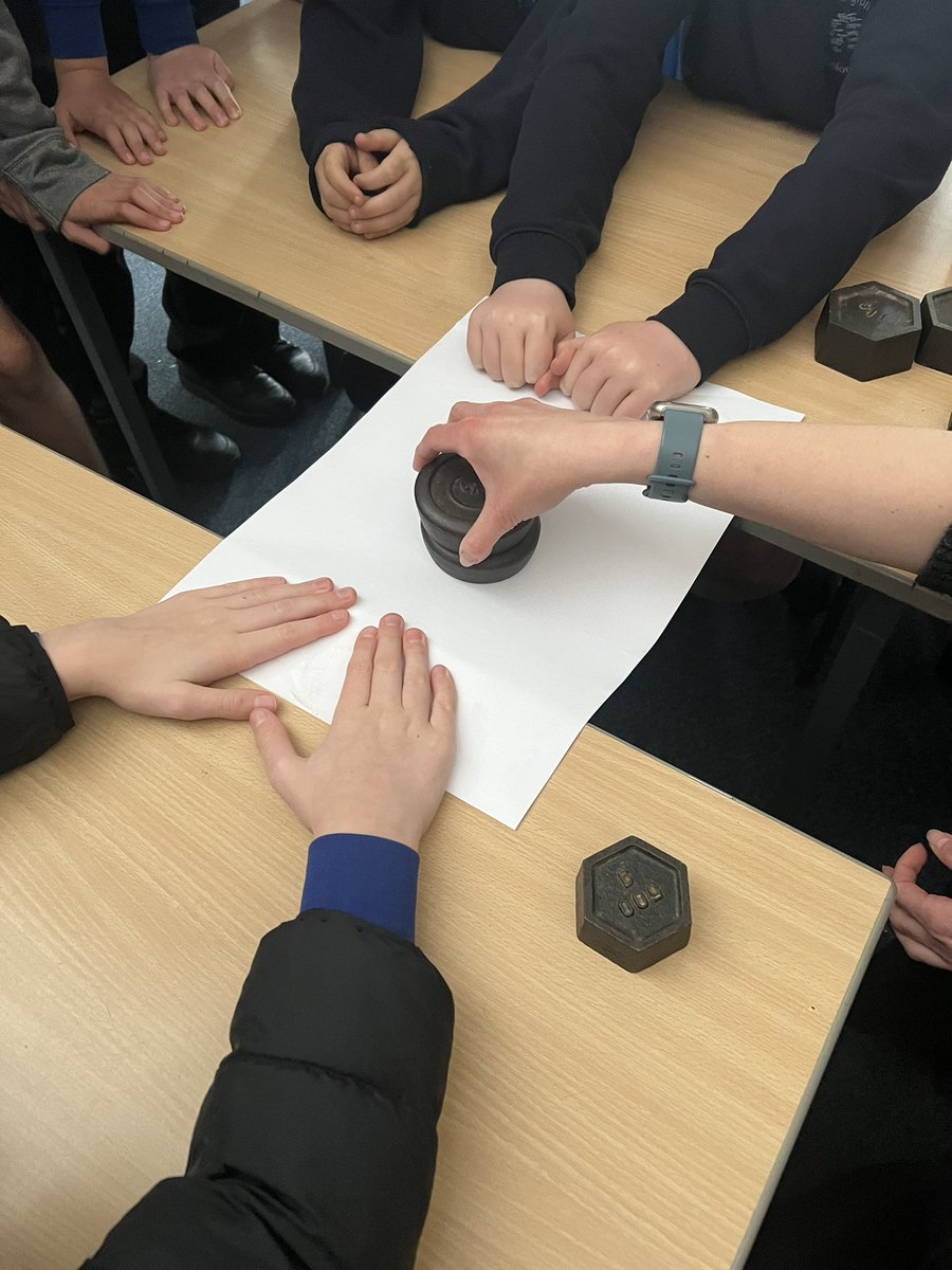 Upper school students are engineering wonders in DT class, testing their bridge designs! 🌉🔧 #STEM #HandsOnLearning