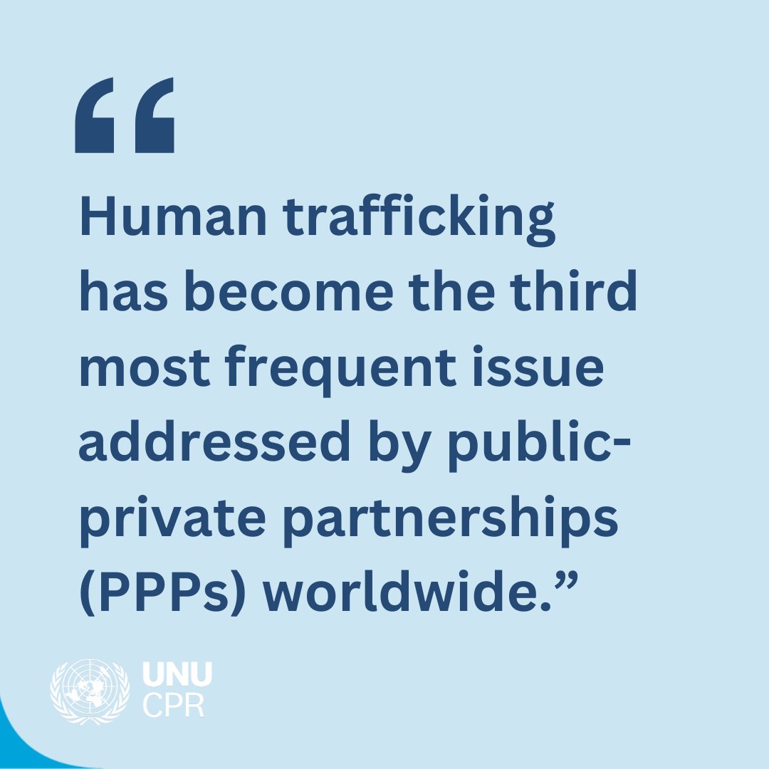 This UNU-CPR Discussion Paper examines the potential of location risk-based transaction monitoring for financial flows from #humantrafficking and exploitation, as well as related money laundering activities. unu.edu/publication/ta…