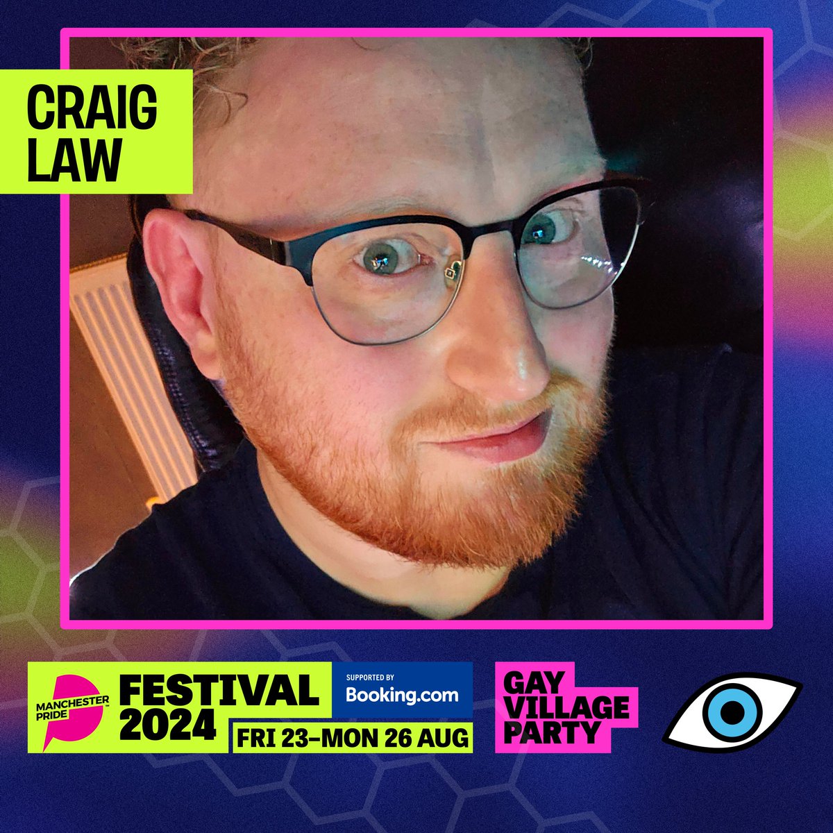 Can't wait to play at the @Gaydio Dance Arena in @manchesterpride this year! 😍