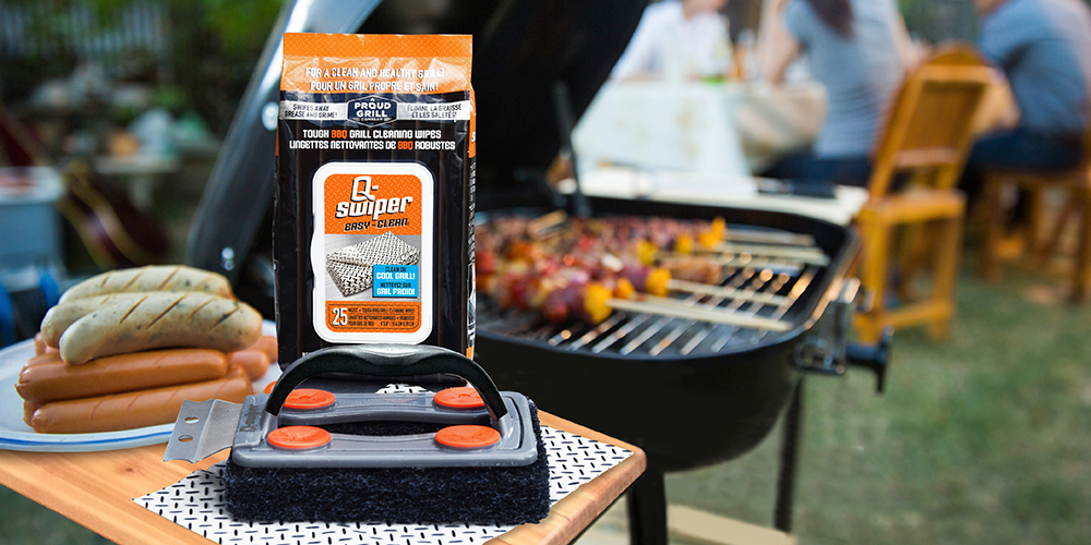 Get ready for a safer & cleaner grilling season w/ @proudgrill. The Q-SWIPER Grill Cleaner makes grill cleaning easy. It’s a safe, bristle-free way to swipe away grease & grime for a clean and healthy barbecuing. 

Apply: tryazon.com/proud-grill-fa… 

#tryazon #qswiper #grillcleaning