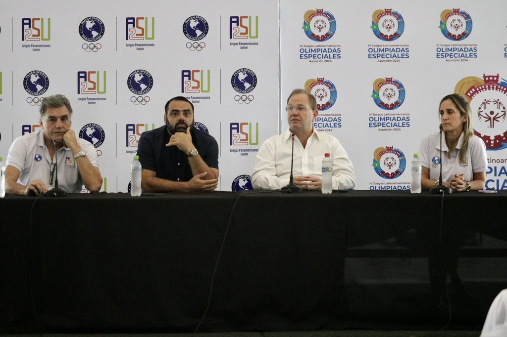 Presentación del Staff del Comité Organizador de los II Juegos Panamericanos Junior Asu 2025. #ParaguayPuede 🇵🇾🦁