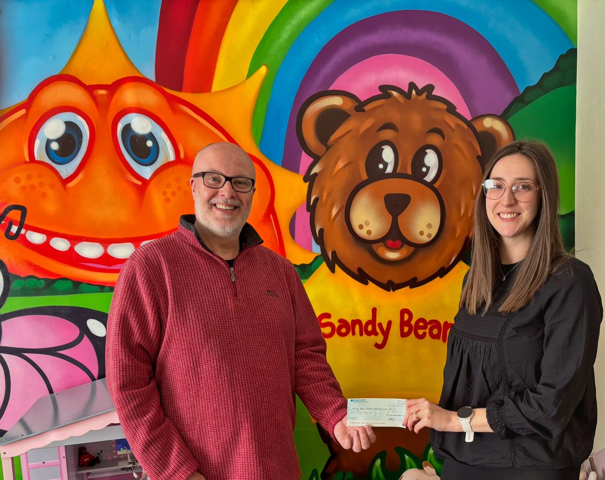 St David's Lodge 366 were very pleased to present a cheque for £90 to Sandy Bear Children's Bereavement Charity sandybear.co.uk <a href="/SandyBearWales/">Sandy Bear Children's Bereavement Charity</a> #sandybear #westwalesmason #stdavidslodge366