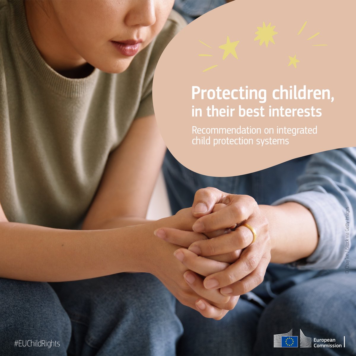 Protecting #EUChildRights requires effort on all levels. The Recommendation urges: ➡️Improve coordination at all levels, starting close to children ➡️Foster societal responsibility to protect children ➡️Protect children also in 🇪🇺 external actions More: europa.eu/!jBDc9f