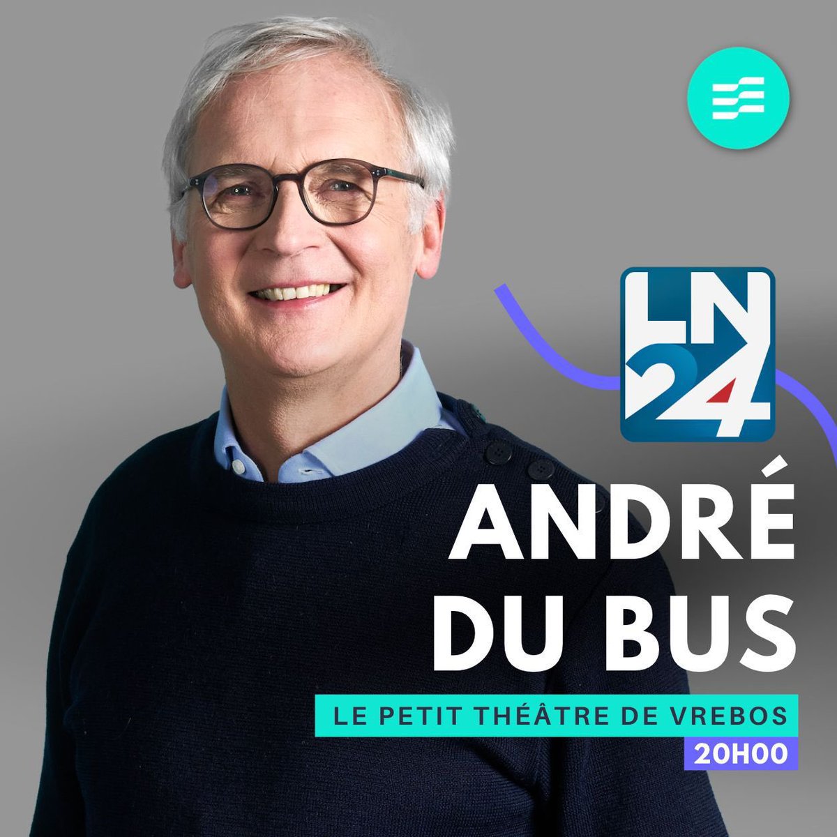 Ce soir chez @grikos sur @LesNews24 @andredubus vient débattre de l’alcool au volant et sur l’avenir de nos maisons de repos #LeCourageDeChanger