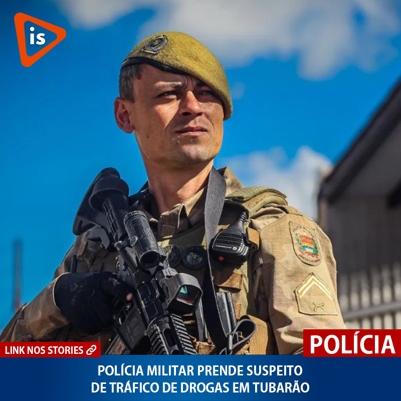 Polícia Militar prende suspeito de tráfico de drogas em Tubarão informesul.com.br/seguranca/poli… 

#Tubarão #TráficoDeDrogas #PolíciaMilitar #SegurançaPública