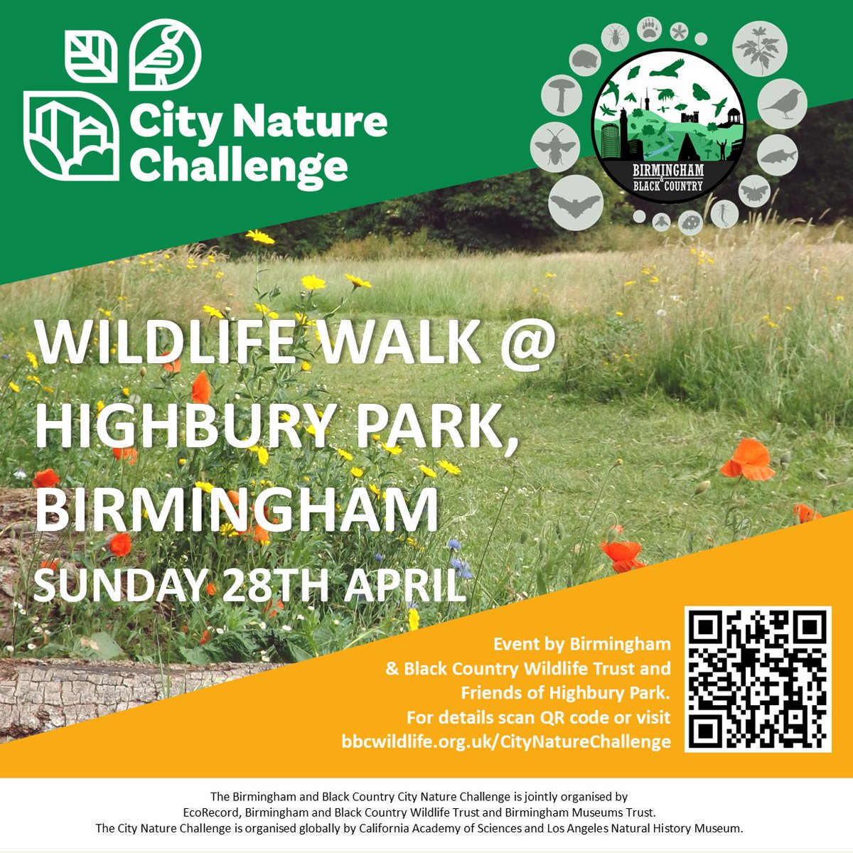 Here are the #CityNatureChallenge events planned for Sunday: