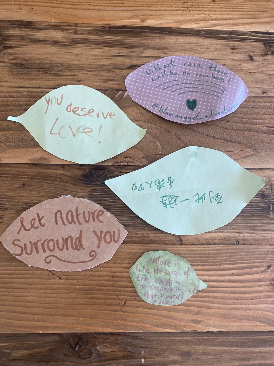 Over the past year, we've been asking visitors to leave a 'Post of Positivity' after their visit, and these are just a handful of the lovely results! We love hearing how spending time in nature can positively impact people of all ages 🌳🌸🌞