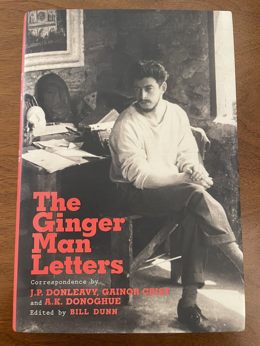 IanCallaway352's tweet photo. Homage to #JPDonleavy, who was born today in 1926. #TheGingerMan. https://t.co/hwL40rYHNS