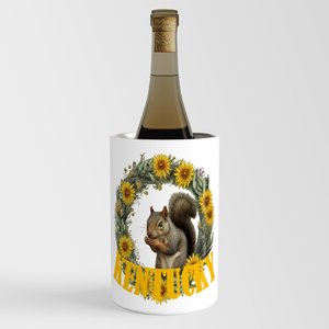 For The Love Of Kentucky, Grey Squirrels and Yellow Flowers #Coaster #taiche #society6  #taiche #ilovekentucky #kentuckyday #explorekentucky #kentucky #october #kytourism #kyadventures #iloveky #heavenisakentuckykindofplace #kentuckylove society6.com/product/for-th…