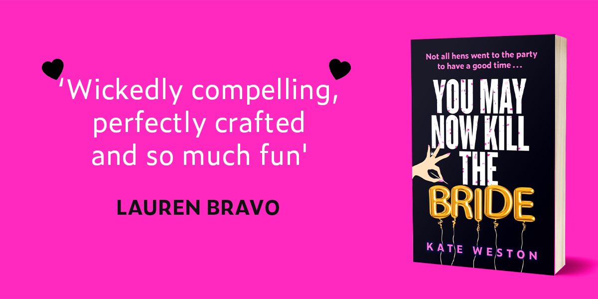 Less than a month until YOU MAY NOW KILL THE BRIDE publishes! 😬 👰🏻‍♀️ 🔪 🩸