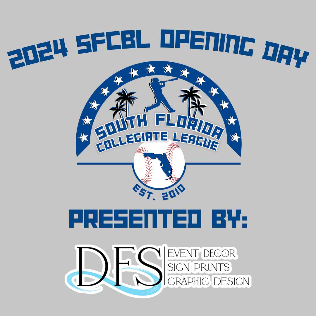 South Florida Collegiate Baseball League tweet media