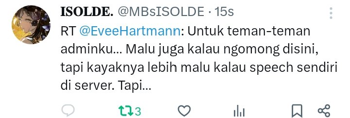 𝐈𝐒𝐎𝐋𝐃𝐄. tweet media