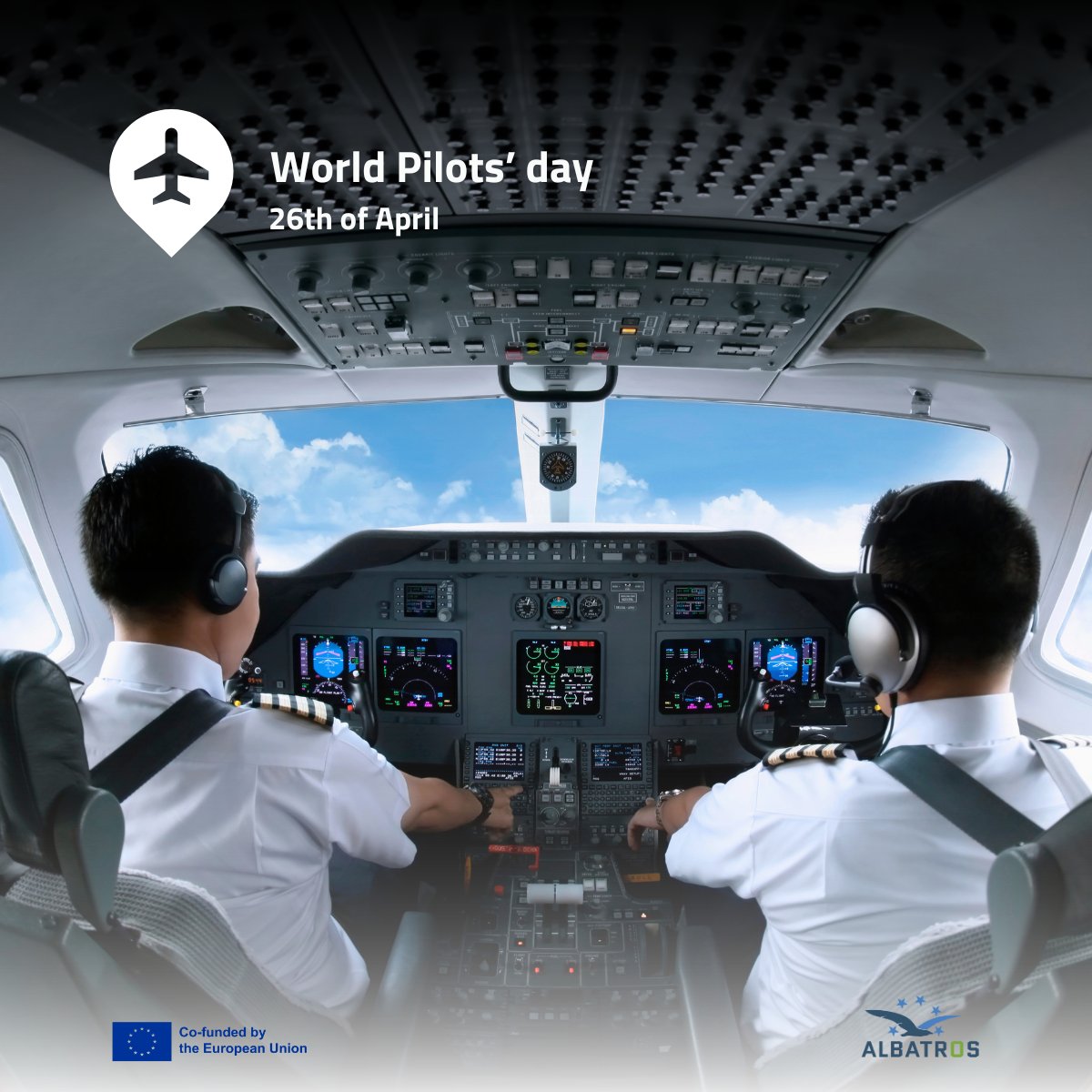 Happy world pilots' day! ✈️